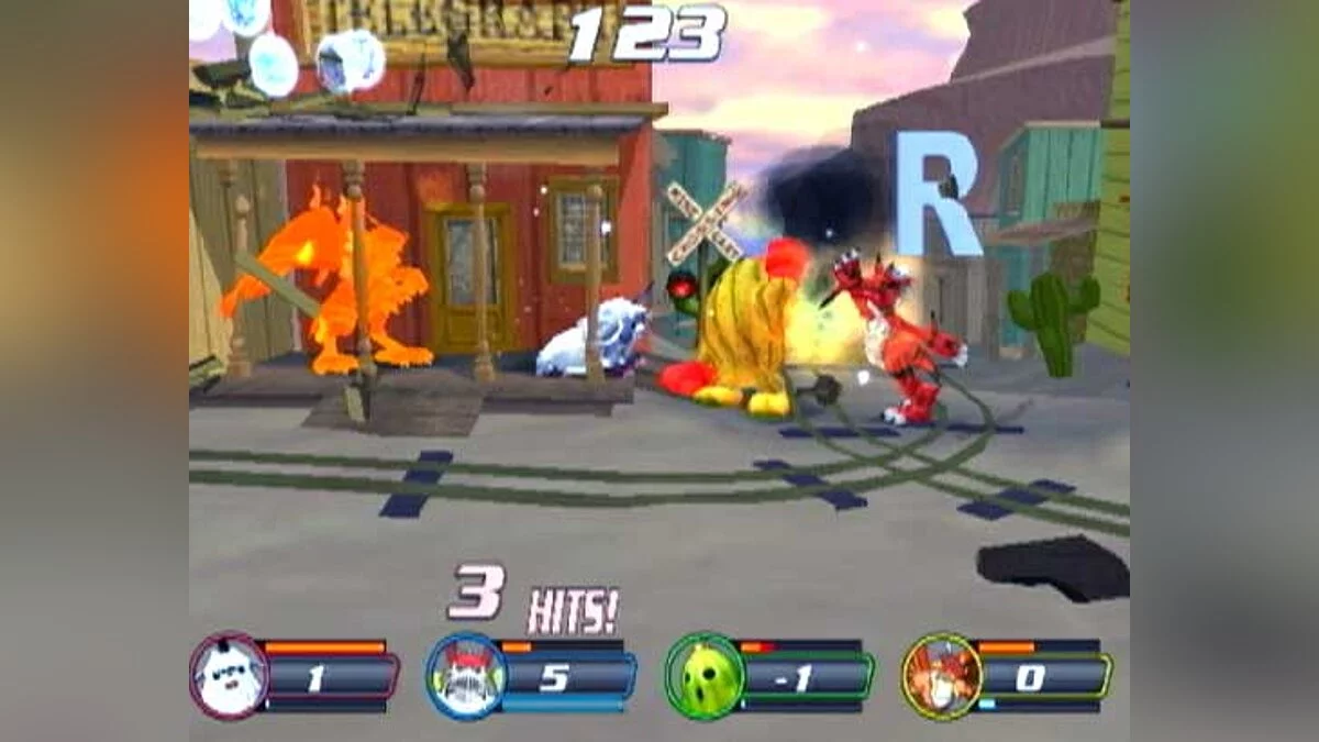 Скриншот из игры Digimon Rumble Arena 2 - 1