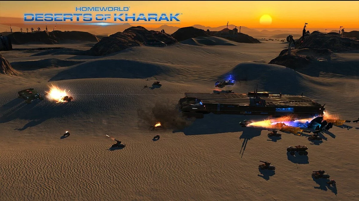 Скриншот из игры Homeworld: Deserts of Kharak - 41