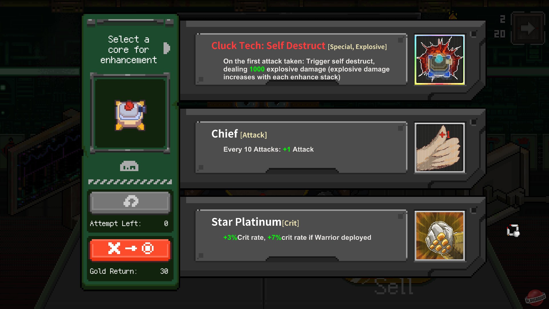 Скриншот из игры Cluckmech Oasis - 6