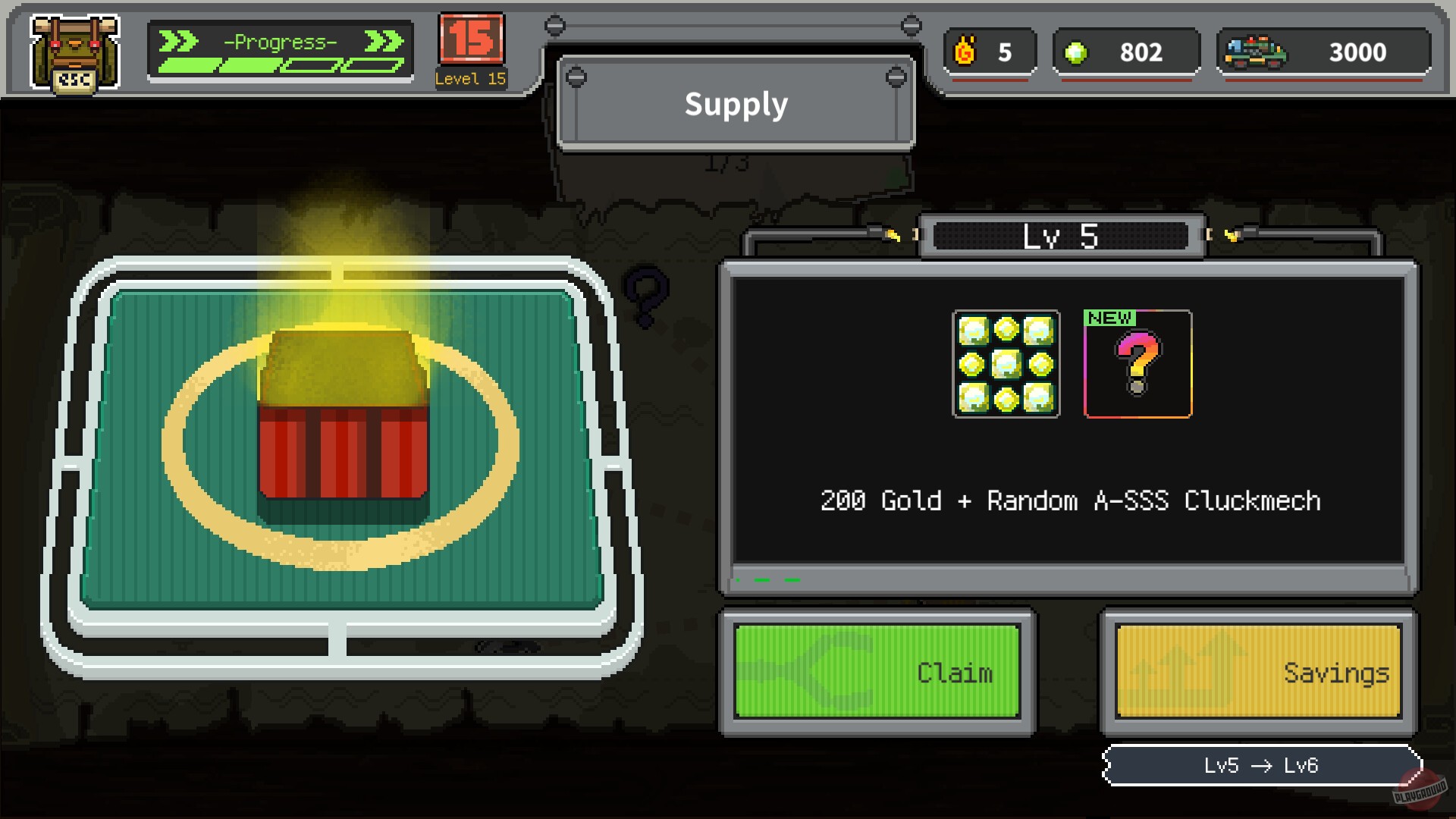 Скриншот из игры Cluckmech Oasis - 16