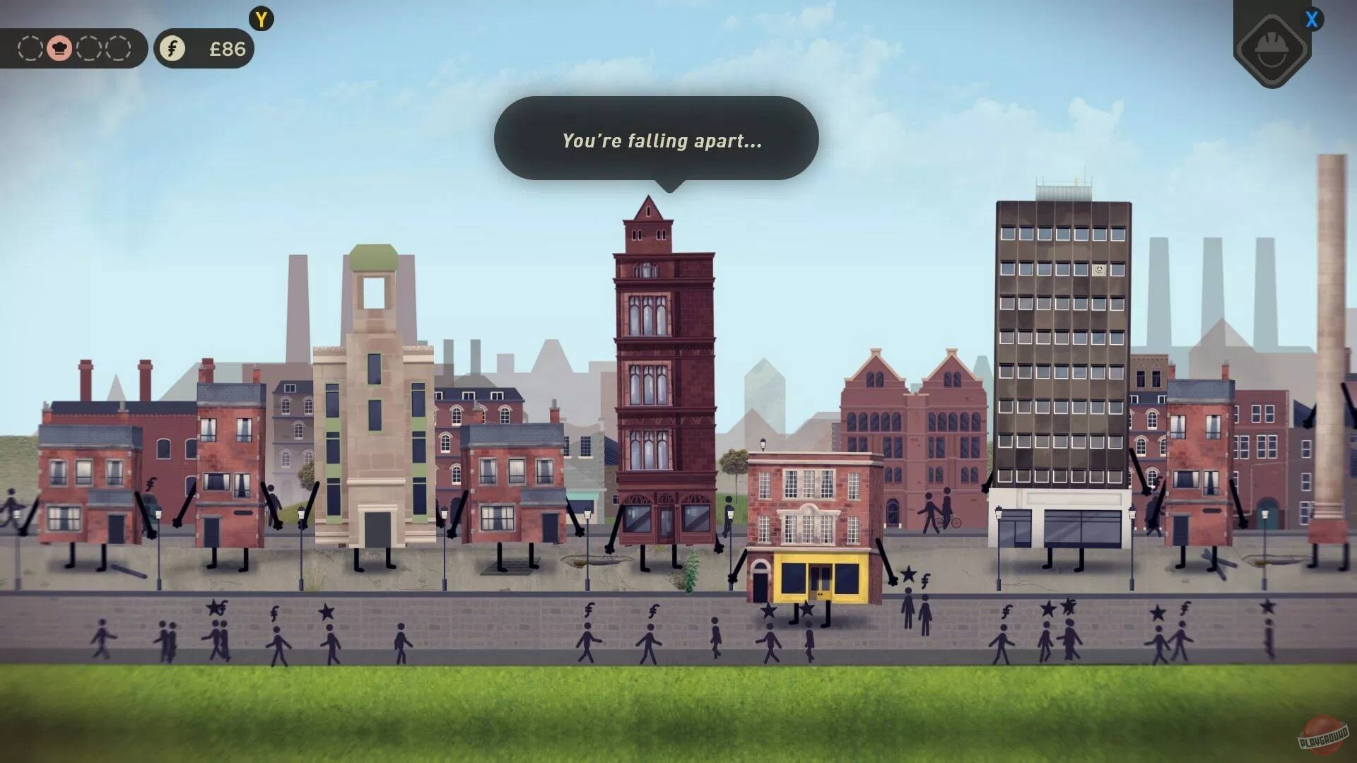 Скриншот из игры Buildings Have Feelings Too! - 53