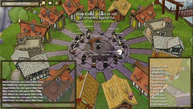 Скриншот из игры Town of Salem - 2
