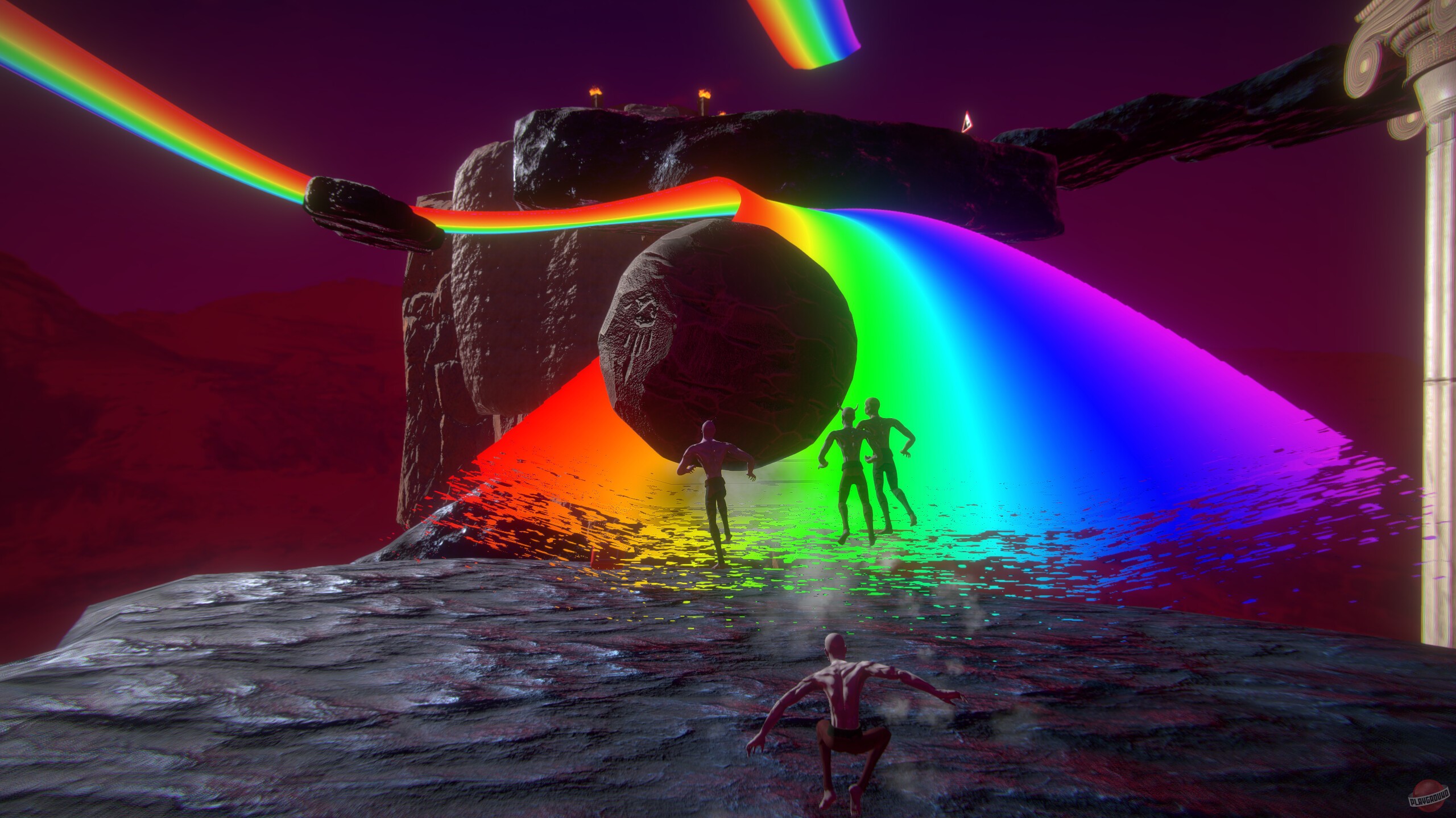 Скриншот из игры Pushing it! Together - Sisyphus Co-op - 12