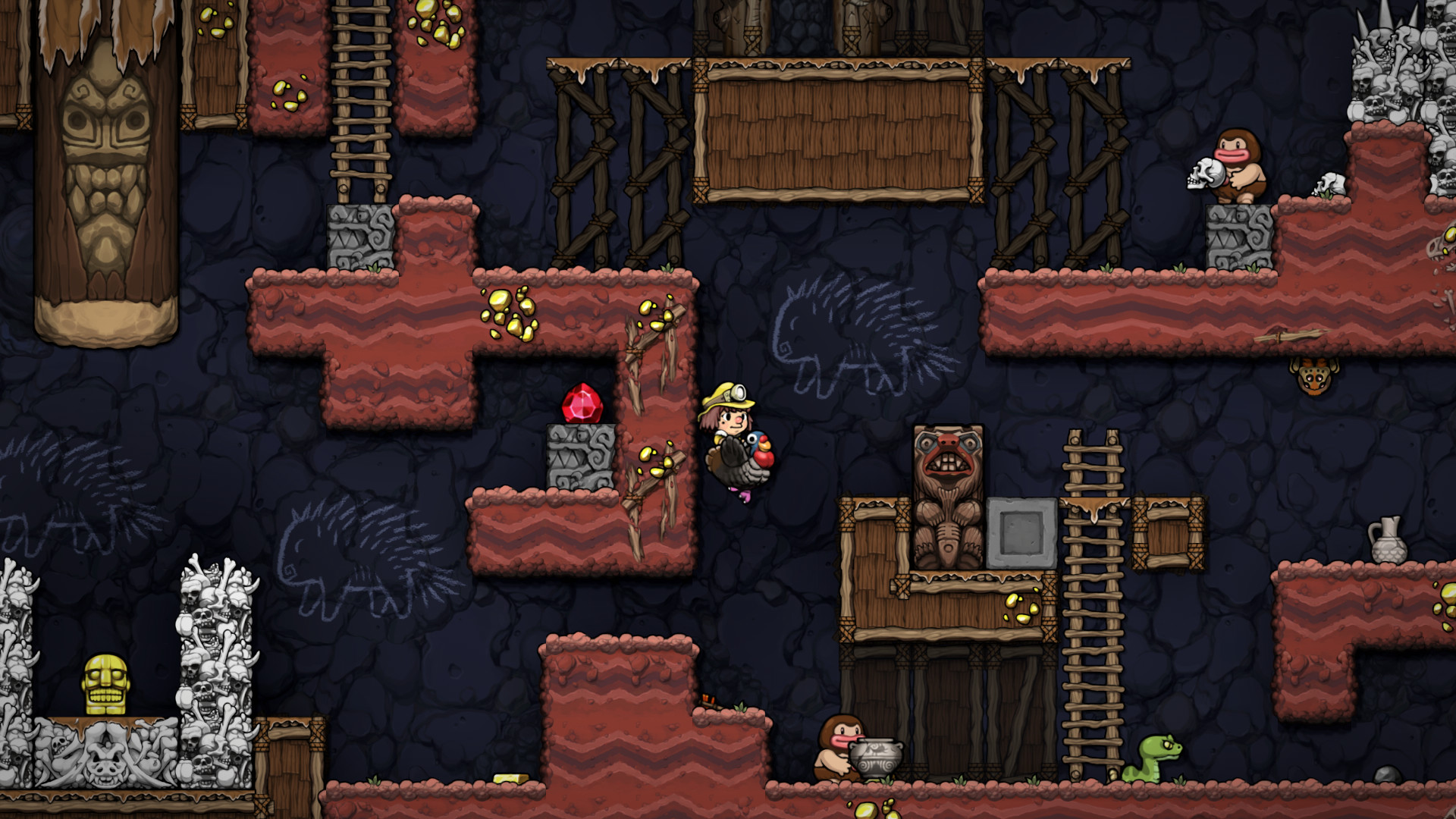 Скриншот из игры Spelunky 2 - 7