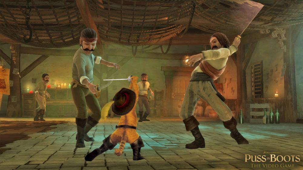 Скриншот из игры Puss in Boots: The Video Game - 1