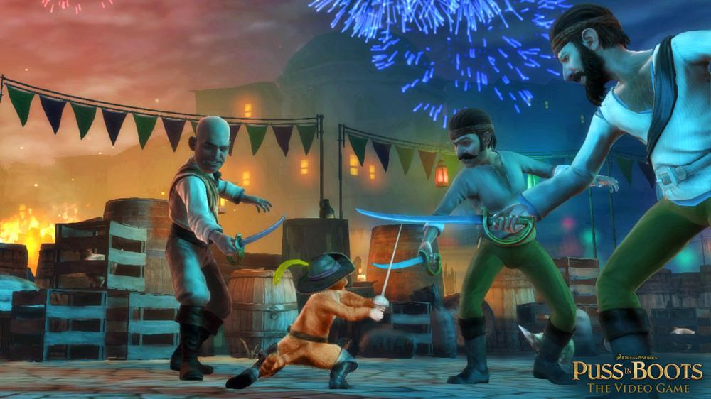 Скриншот из игры Puss in Boots: The Video Game - 4