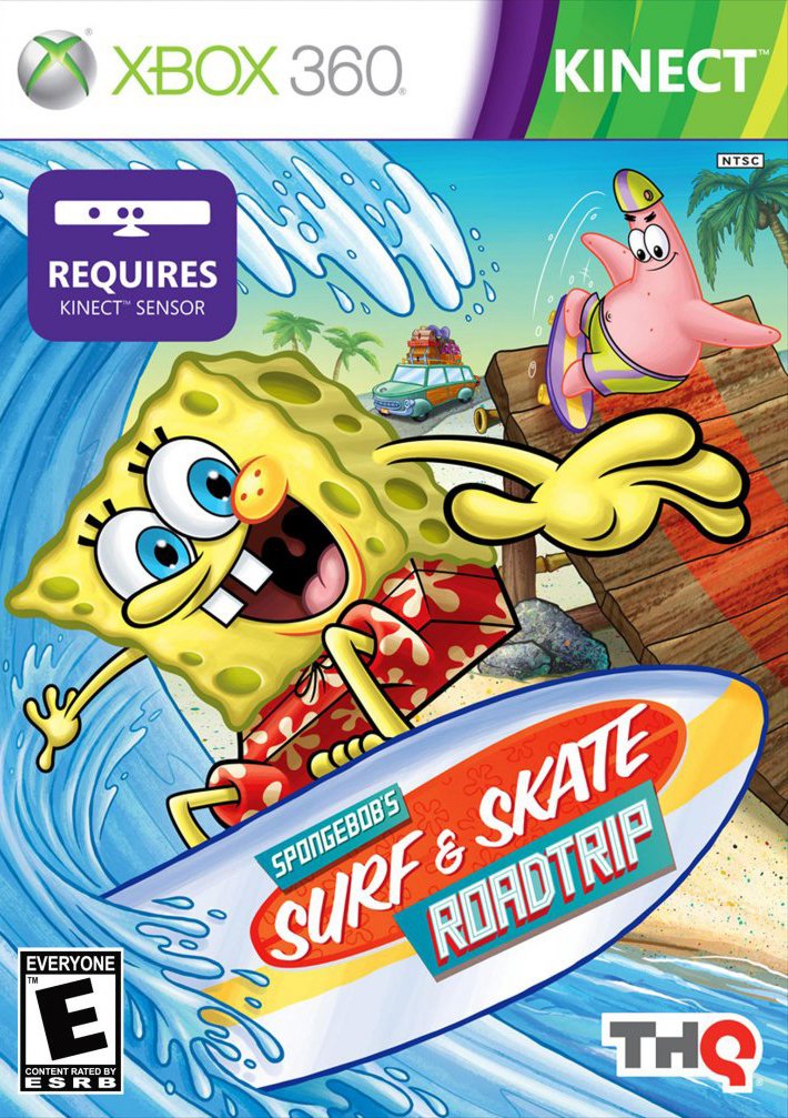 Обложка игры SpongeBob's Surf & Skate Roadtrip