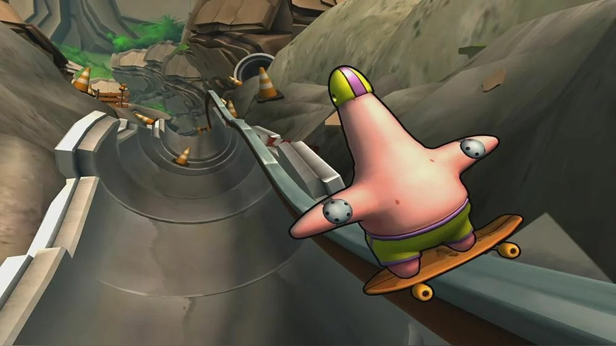 Скриншот из игры SpongeBob's Surf & Skate Roadtrip - 16