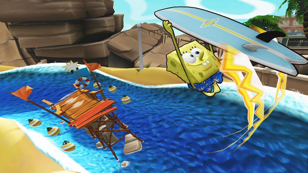 Скриншот из игры SpongeBob's Surf & Skate Roadtrip - 9