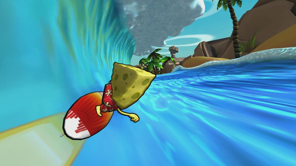 Скриншот из игры SpongeBob's Surf & Skate Roadtrip - 1