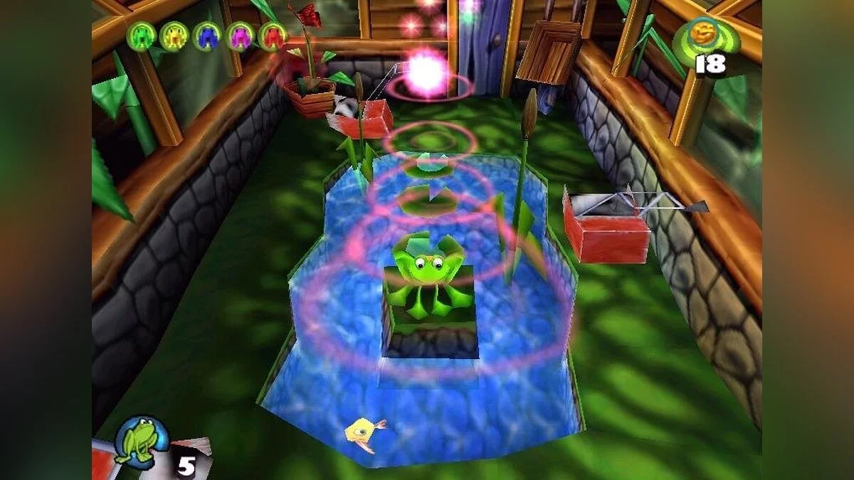 Скриншот из игры Frogger 2 Swampy's Revenge - 1