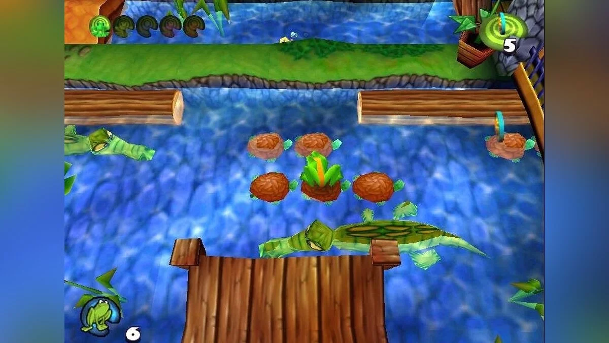 Скриншот из игры Frogger 2 Swampy's Revenge - 4