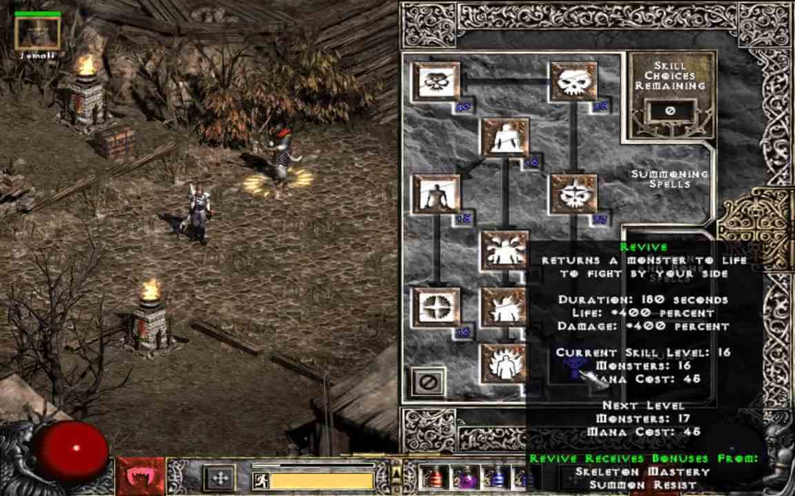 Скриншот из игры Diablo 2 - 53