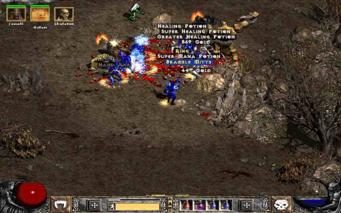 Скриншот из игры Diablo 2 - 57