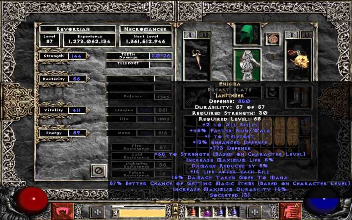 Скриншот из игры Diablo 2 - 64