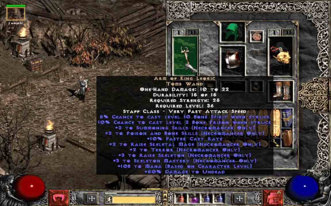 Скриншот из игры Diablo 2 - 48