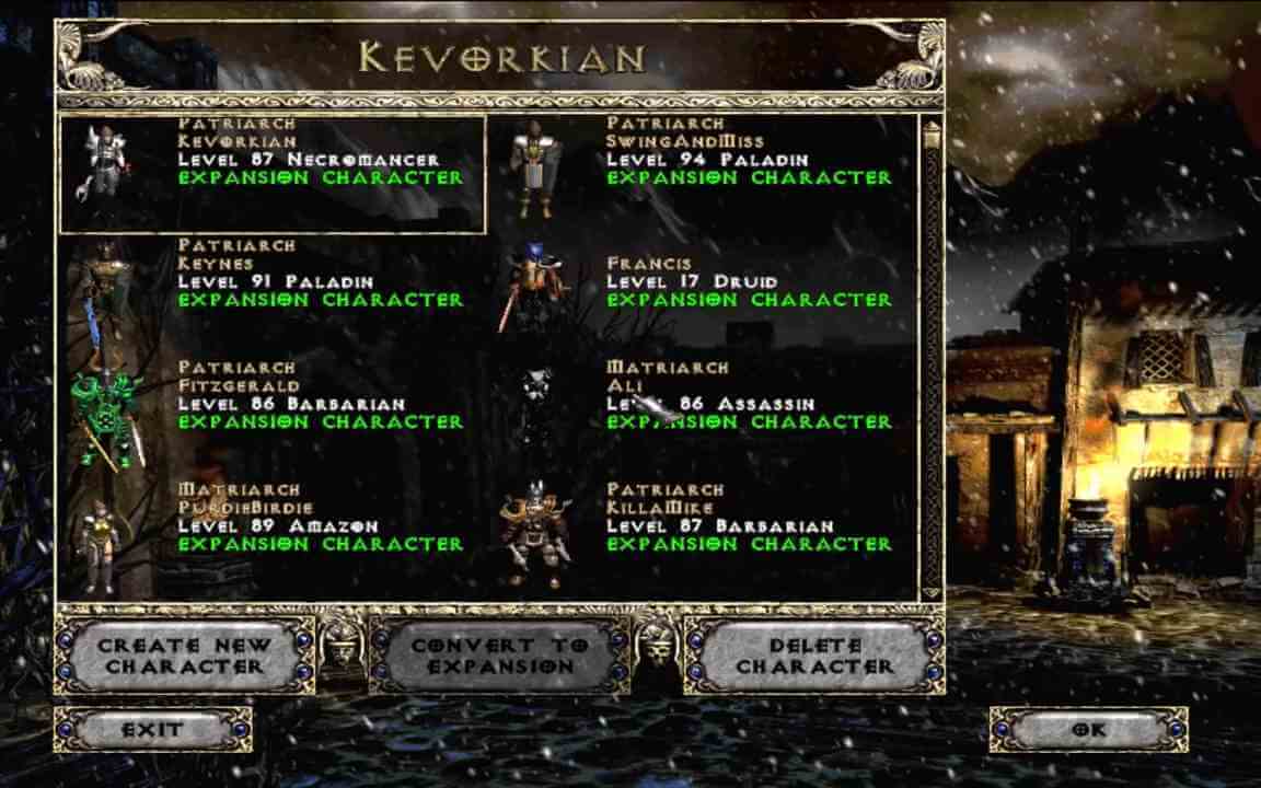 Скриншот из игры Diablo 2 - 58