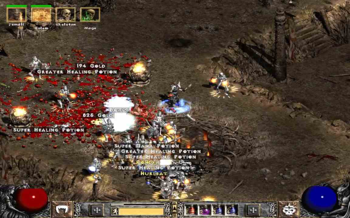 Скриншот из игры Diablo 2 - 45