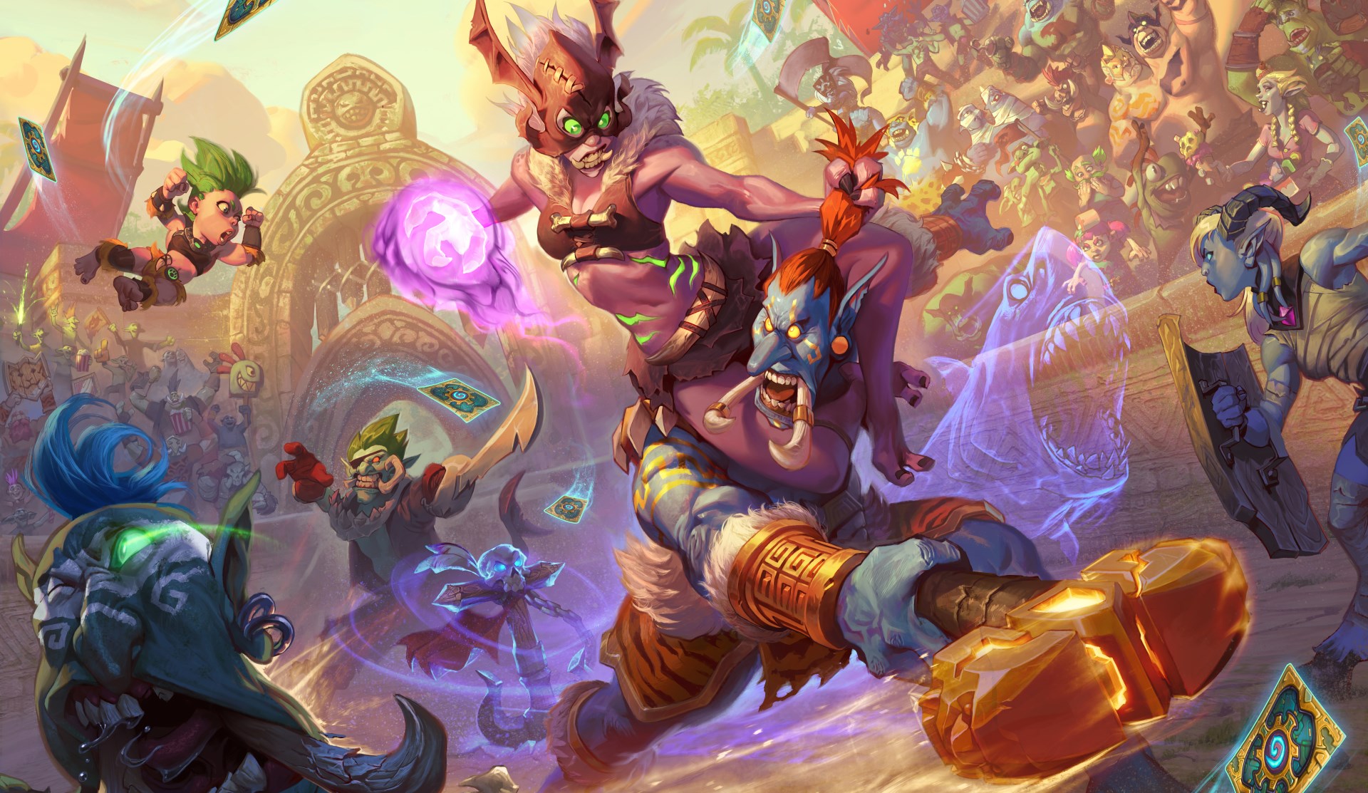 Скриншот из игры Hearthstone: Rastakhan's Rumble - 1