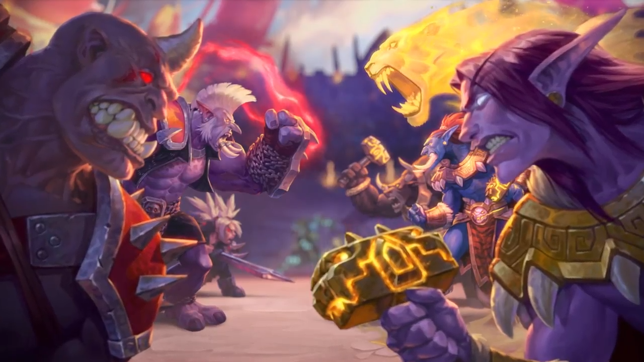 Скриншот из игры Hearthstone: Rastakhan's Rumble - 2