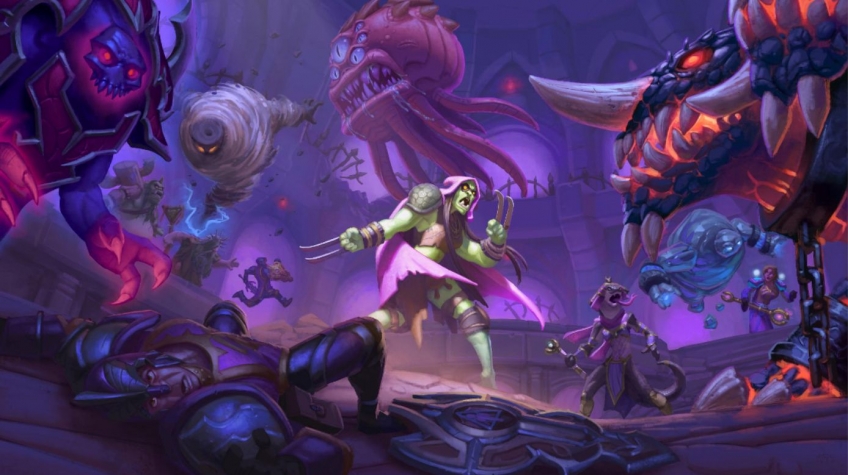 Скриншот из игры Hearthstone: Rise of Shadows - 1