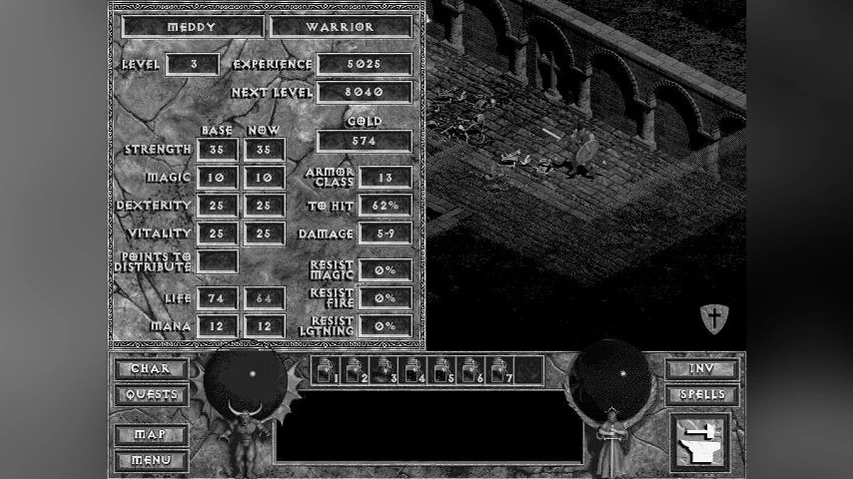 Скриншот из игры Hellfire: Diablo Expansion Pack - 12