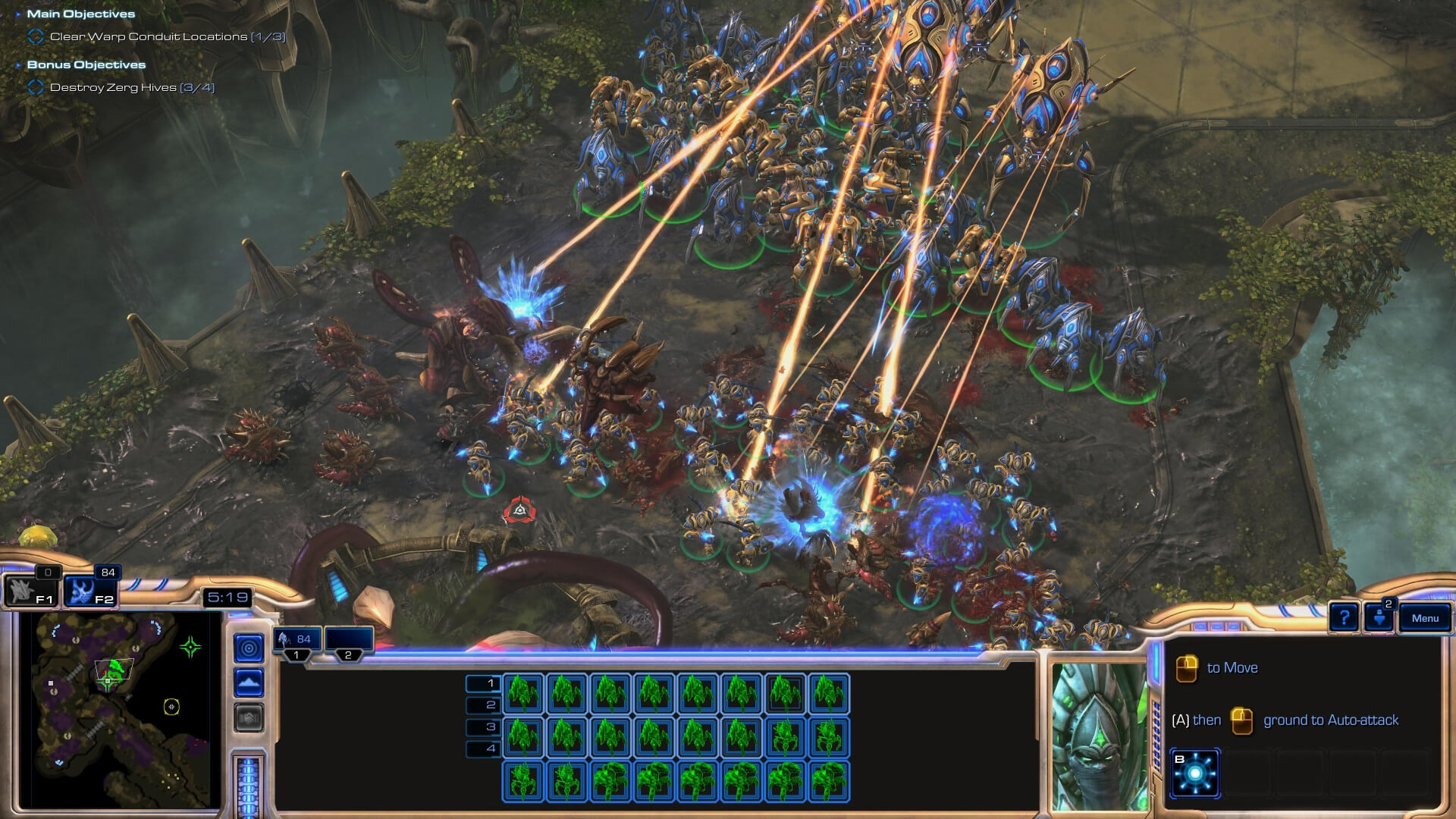 Скриншот из игры StarCraft 2: Legacy of the Void - 58