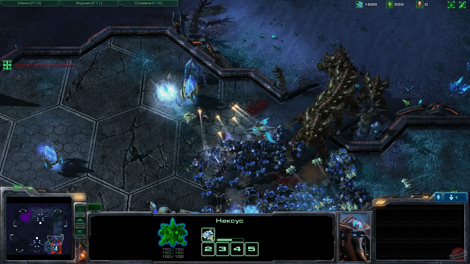 Скриншот из игры StarCraft 2: Wings of Liberty - 54