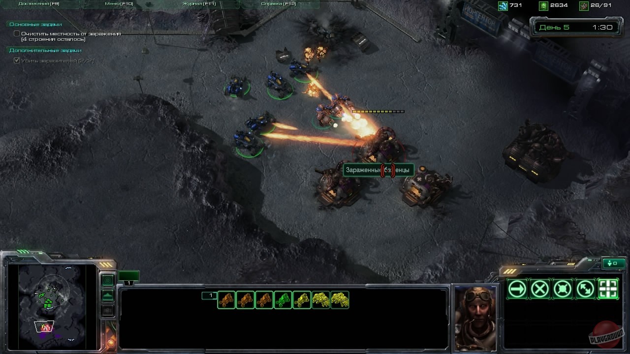 Скриншот из игры StarCraft 2: Wings of Liberty - 108