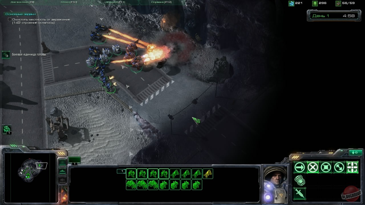 Скриншот из игры StarCraft 2: Wings of Liberty - 21