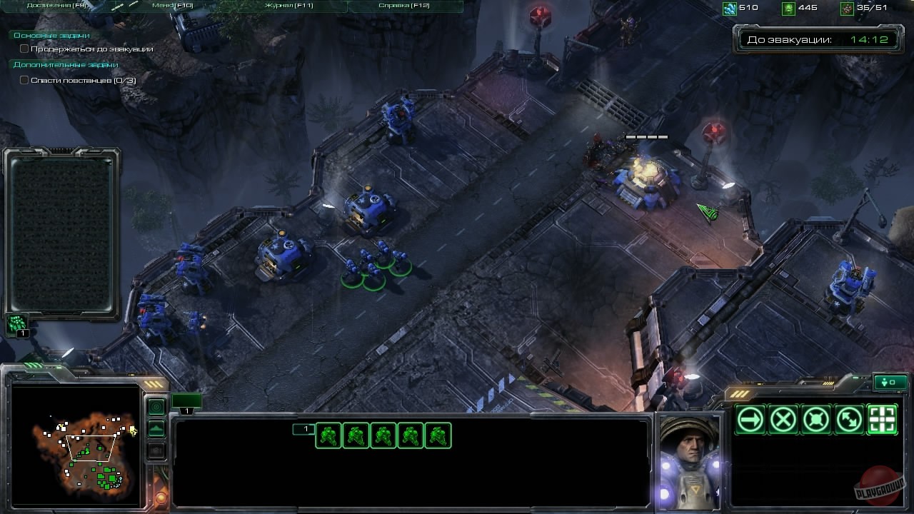Скриншот из игры StarCraft 2: Wings of Liberty - 74