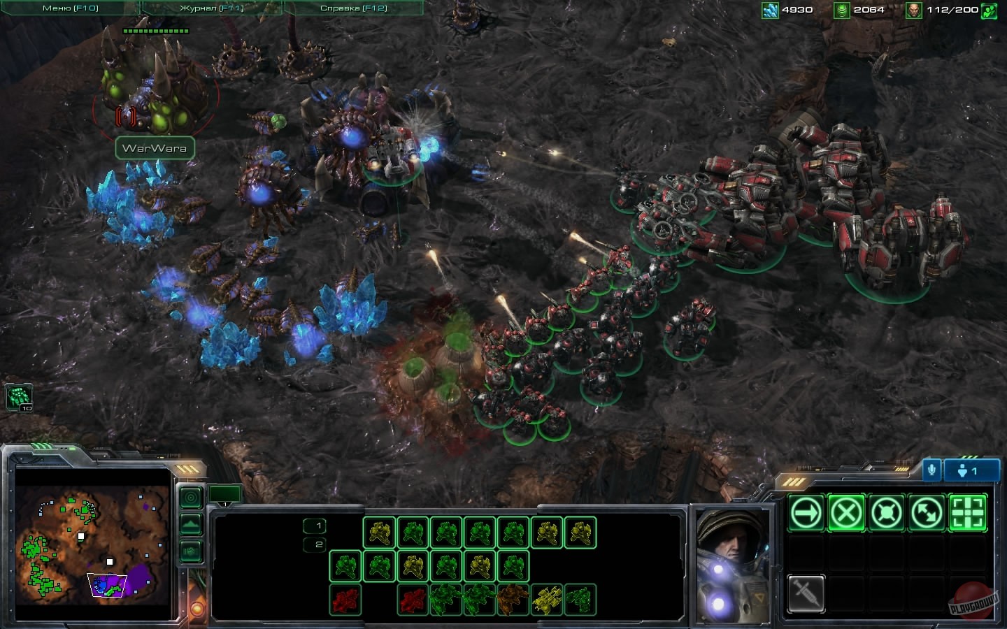 Скриншот из игры StarCraft 2: Wings of Liberty - 106