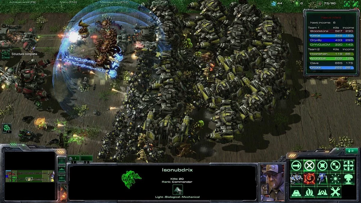Скриншот из игры StarCraft 2: Wings of Liberty - 33