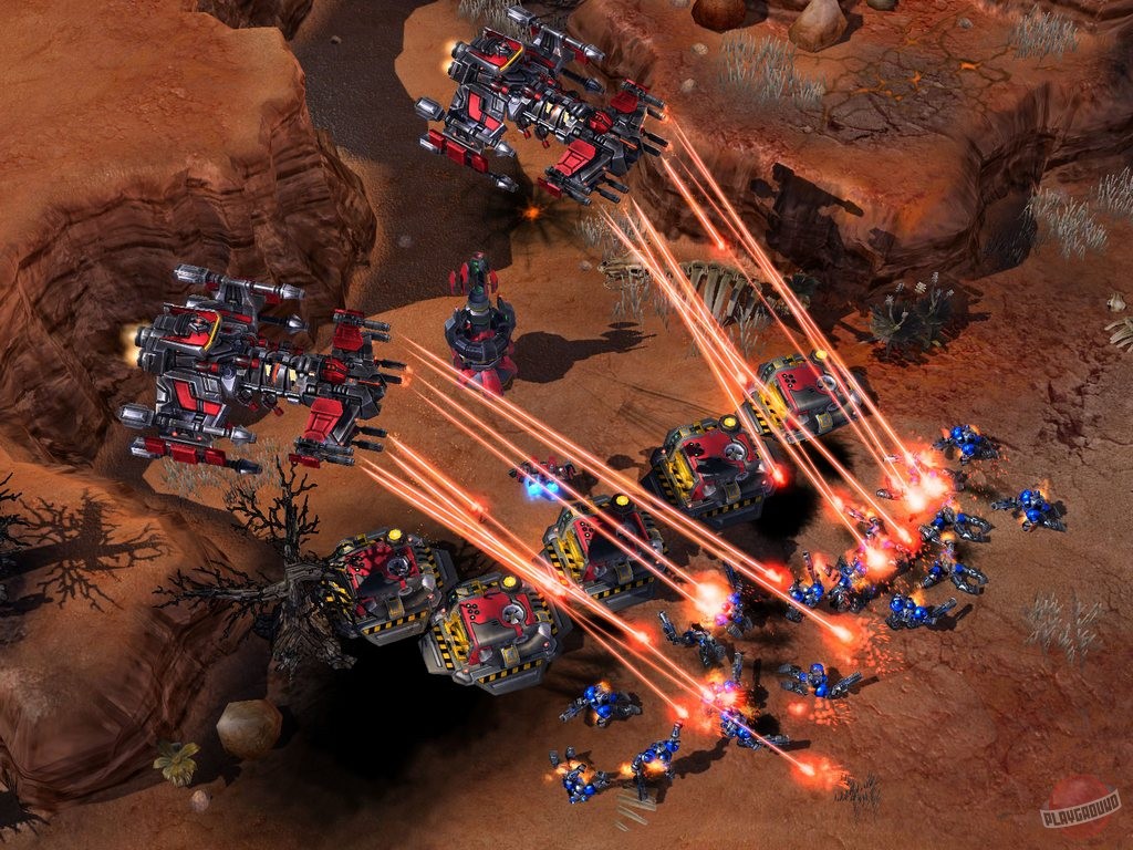 Скриншот из игры StarCraft 2: Wings of Liberty - 109