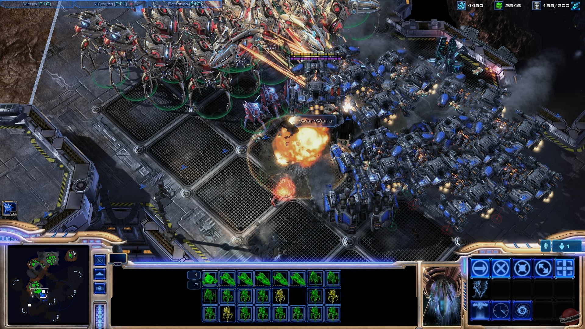 Скриншот из игры StarCraft 2: Wings of Liberty - 97