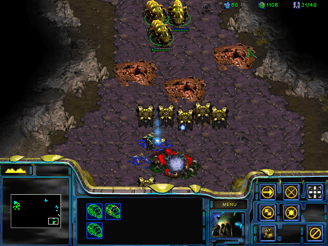 Скриншот из игры StarCraft - 39