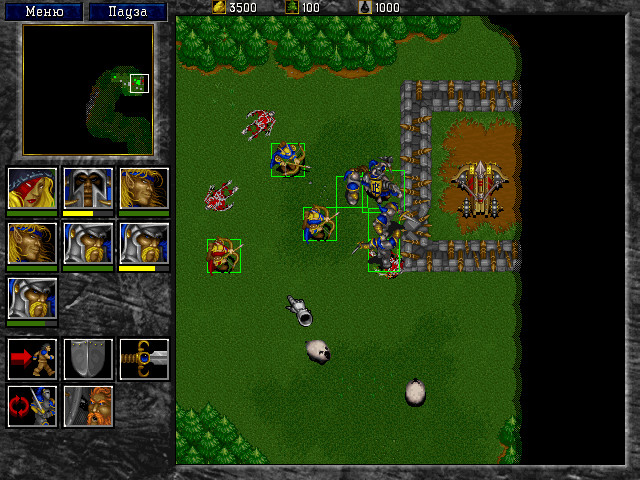 Скриншот из игры Warcraft 2: Beyond the Dark Portal - 11
