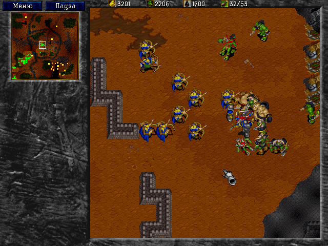 Скриншот из игры Warcraft 2: Beyond the Dark Portal - 27