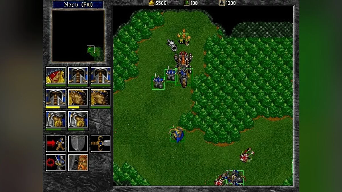 Скриншот из игры Warcraft 2: Beyond the Dark Portal - 6