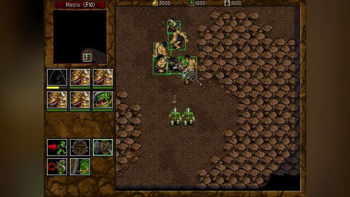 Скриншот из игры Warcraft 2: Beyond the Dark Portal - 12