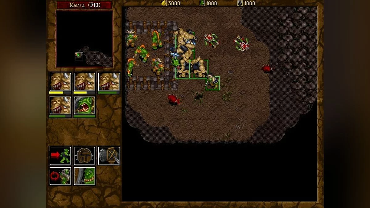 Скриншот из игры Warcraft 2: Beyond the Dark Portal - 19