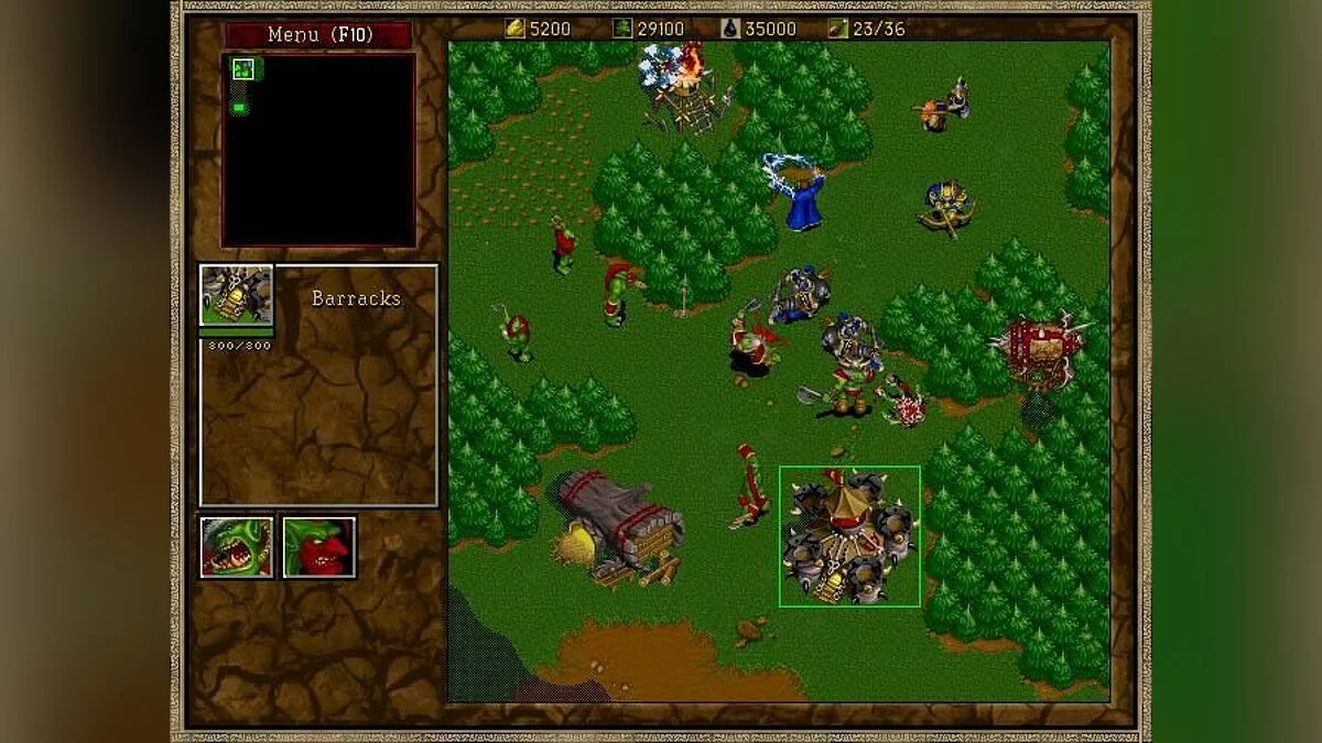 Скриншот из игры Warcraft 2: Tides of Darkness - 13