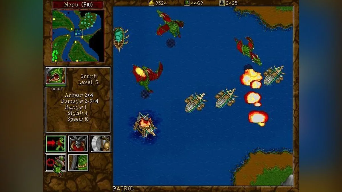 Скриншот из игры Warcraft 2: Tides of Darkness - 8