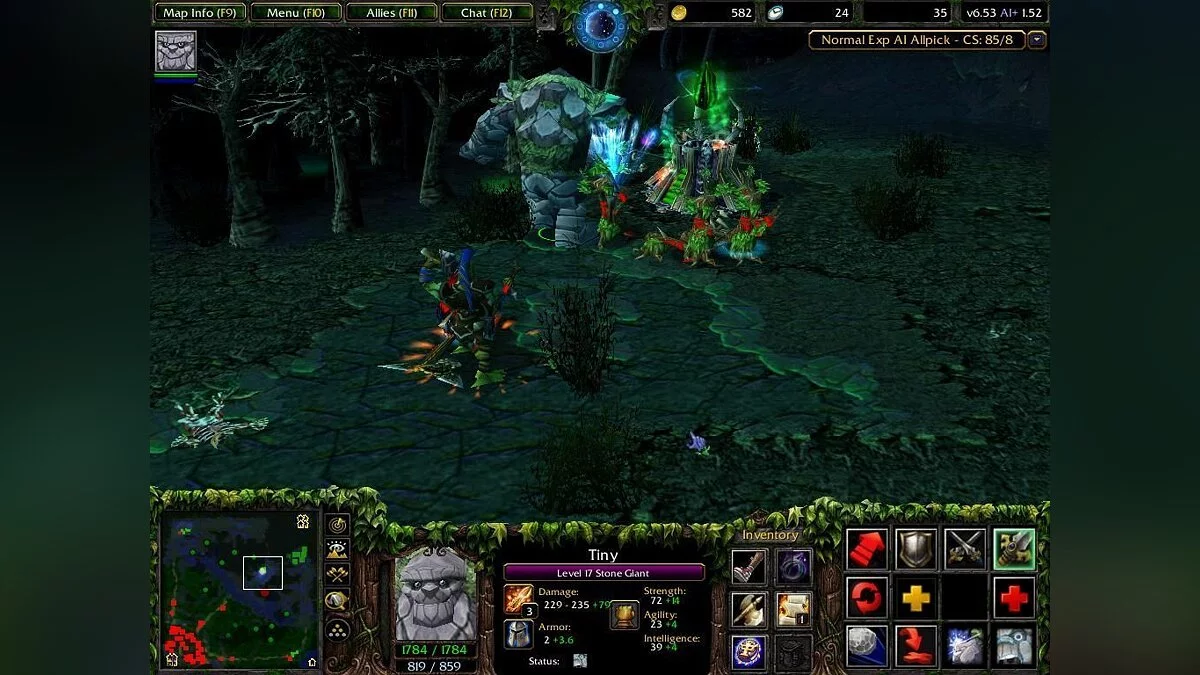 Скриншот из игры Warcraft 3: The Frozen Throne - 30