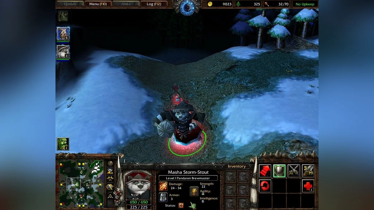 Скриншот из игры Warcraft 3: The Frozen Throne - 29