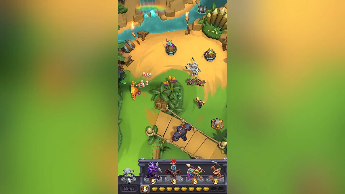 Скриншот из игры Warcraft Arclight Rumble - 6