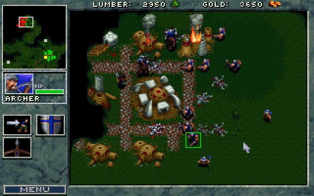 Скриншот из игры Warcraft: Orcs & Humans - 36