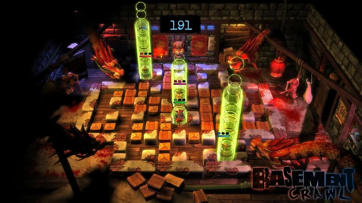 Скриншот из игры Basement Crawl - 11