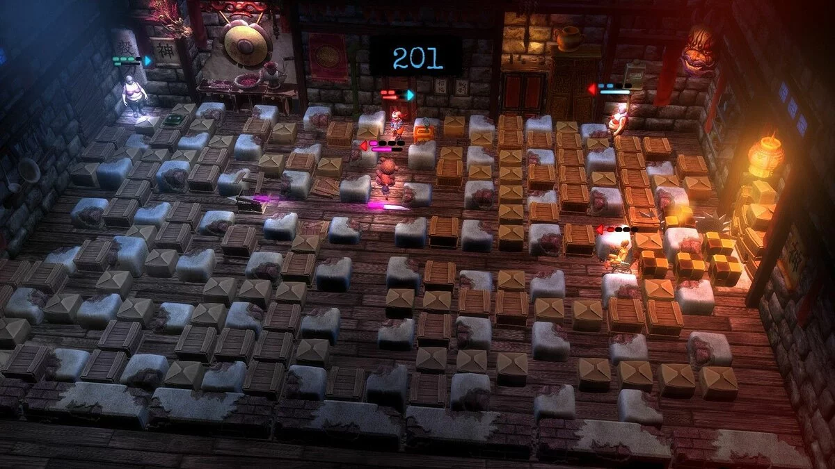 Скриншот из игры Basement Crawl - 22