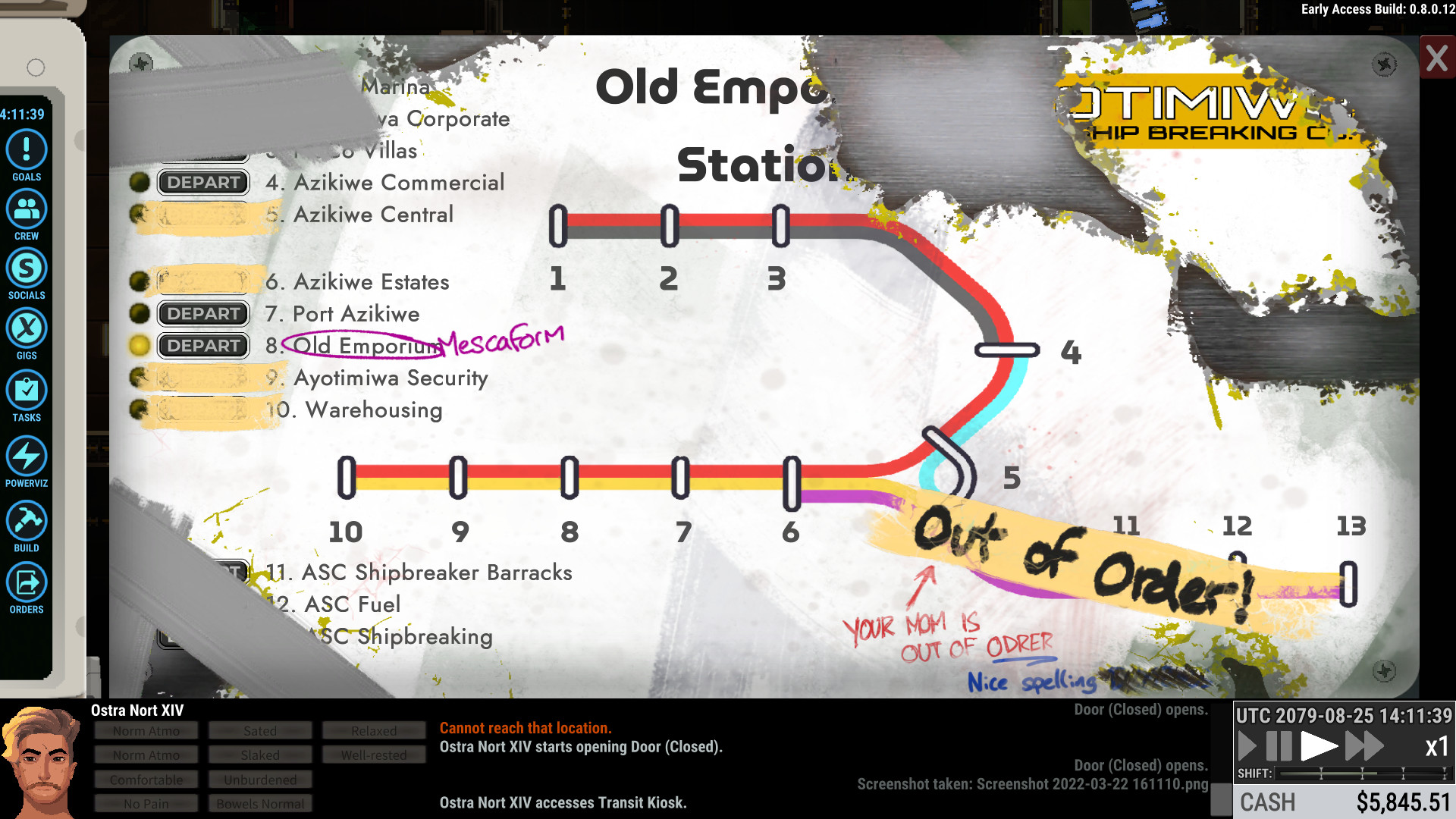 Скриншот из игры Ostranauts - 45